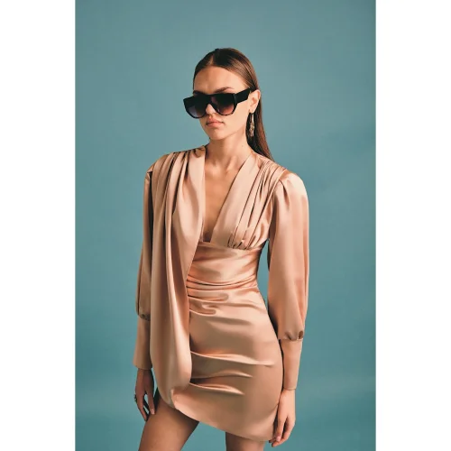 Two's Touch - Adele Satin Dress