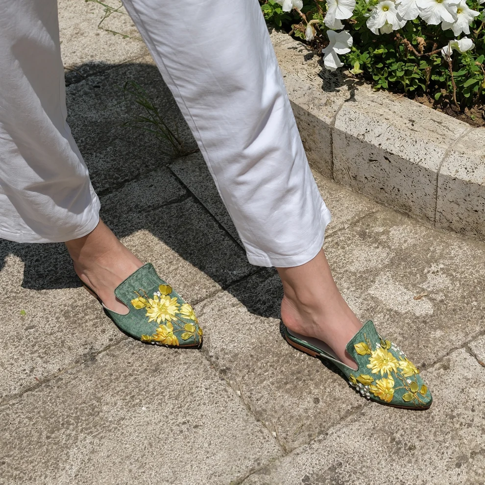 Cospotin Atelier - Krizantem Handmade Slippers