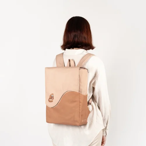 Design Vira - Red Panda Flowsoul Backpack