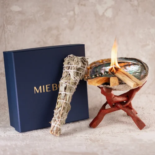 Miebox Rituals - Energy And Meditation Smudge Set With Abalone Shell