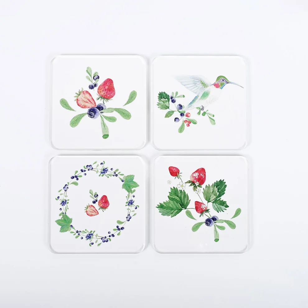 Foa Design - Summer Fruits Coasters