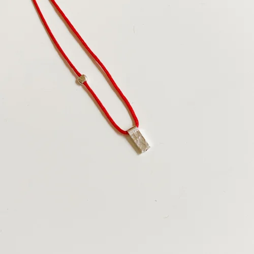 The Pheia - Mini Plate String Necklace