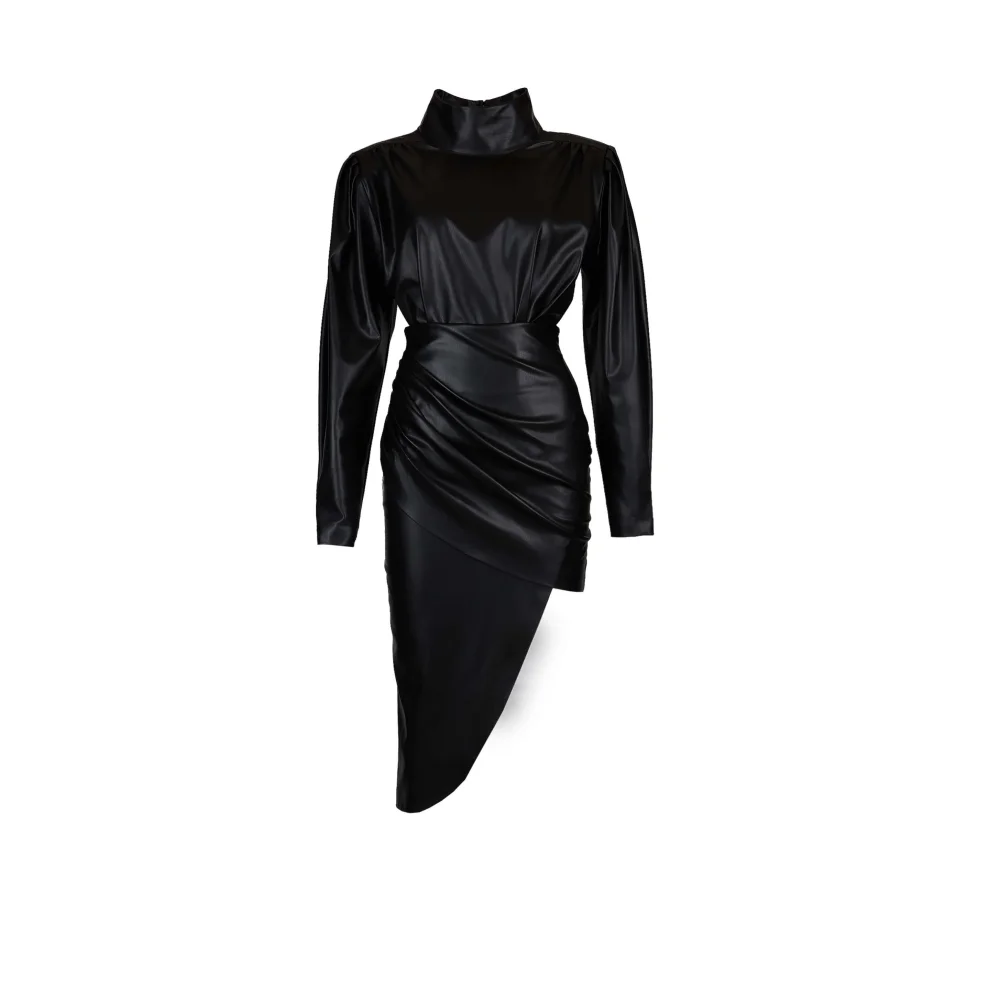 Two's Touch - Elia Leather Dress