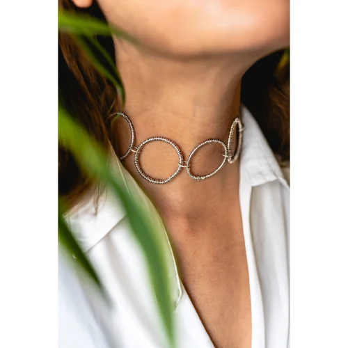 İz Jewel - Wire Wrapping Necklace