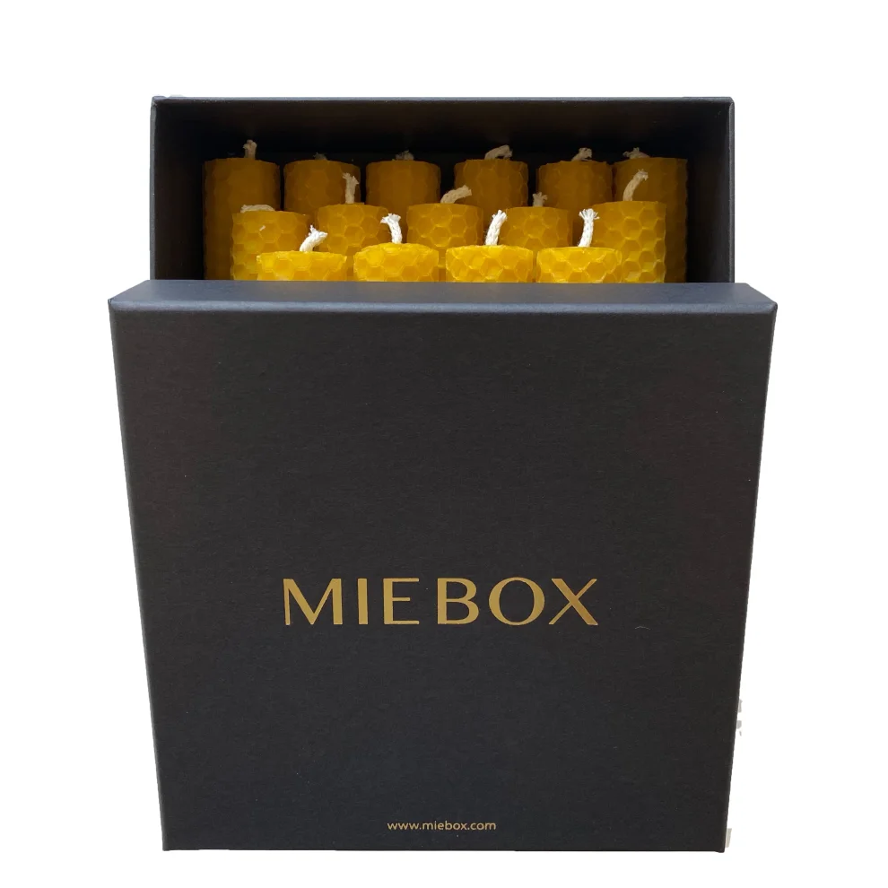 Miebox Rituals - Natural Beeswax Candle (16 Pc)