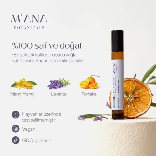 Mana Botanicals - Serenity Essential Oil Blend Roll On