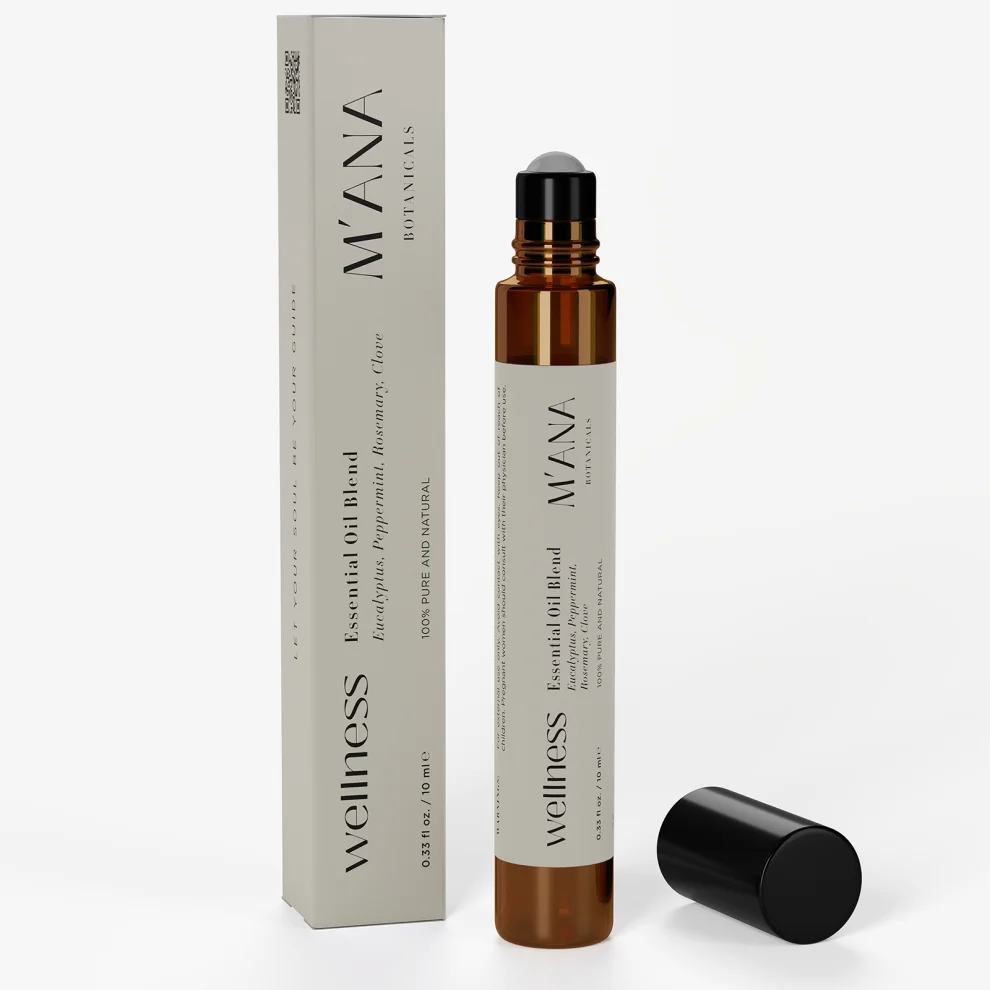 Mana Botanicals - Wellness Essential Oil Blend Roll On