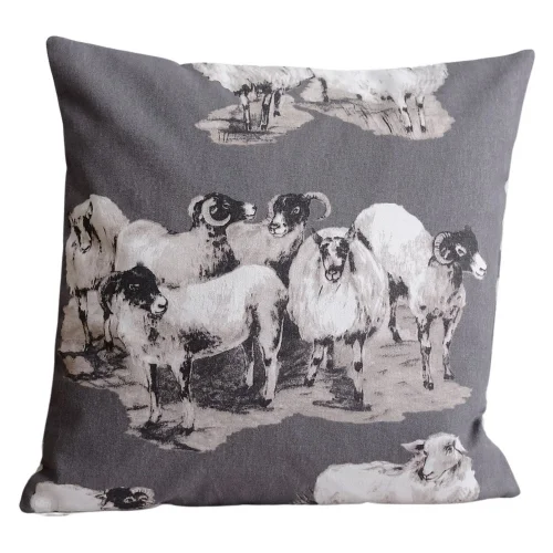 Miliva Home - Funky Sheep Design Throw Pillow Cover