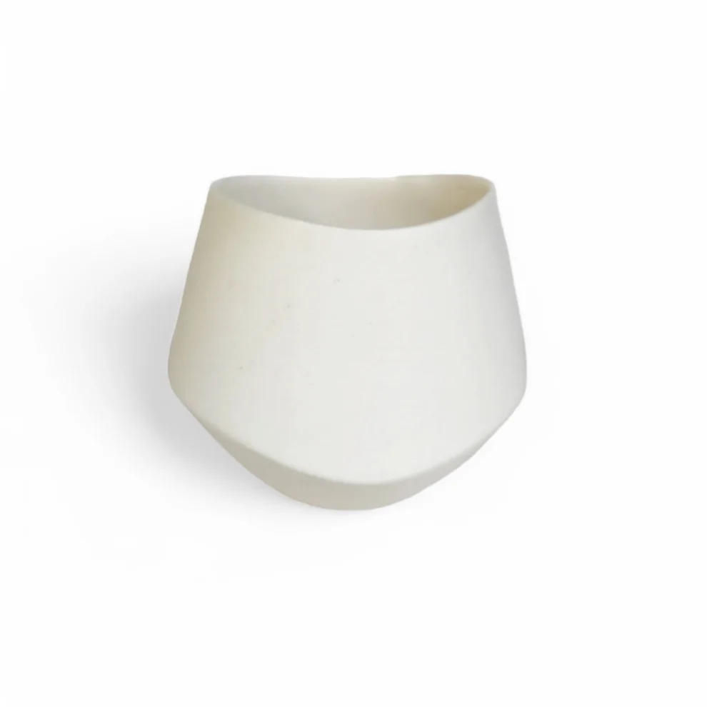 Opia Ceramics - Wave Porcelain Cup