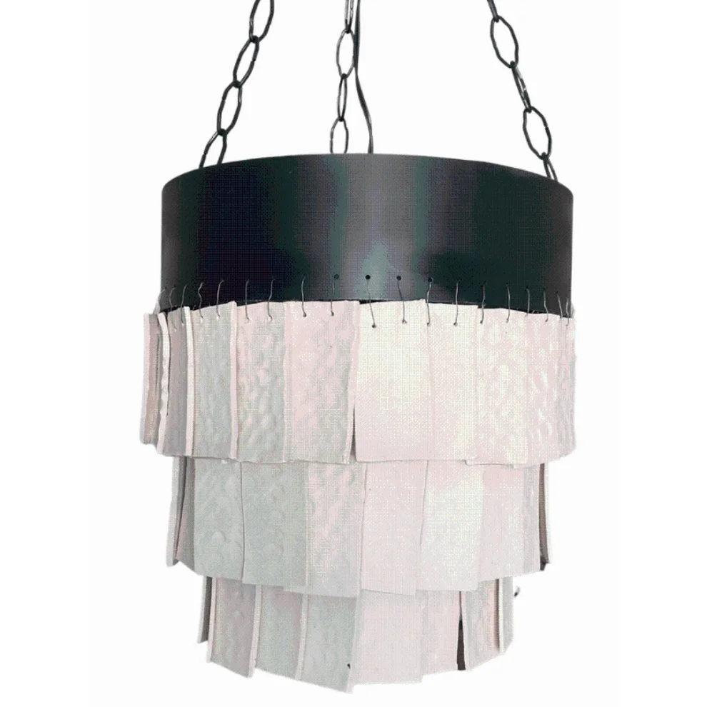 Sante Ceramics - Artisanal Mosaic Luminaire Lamp