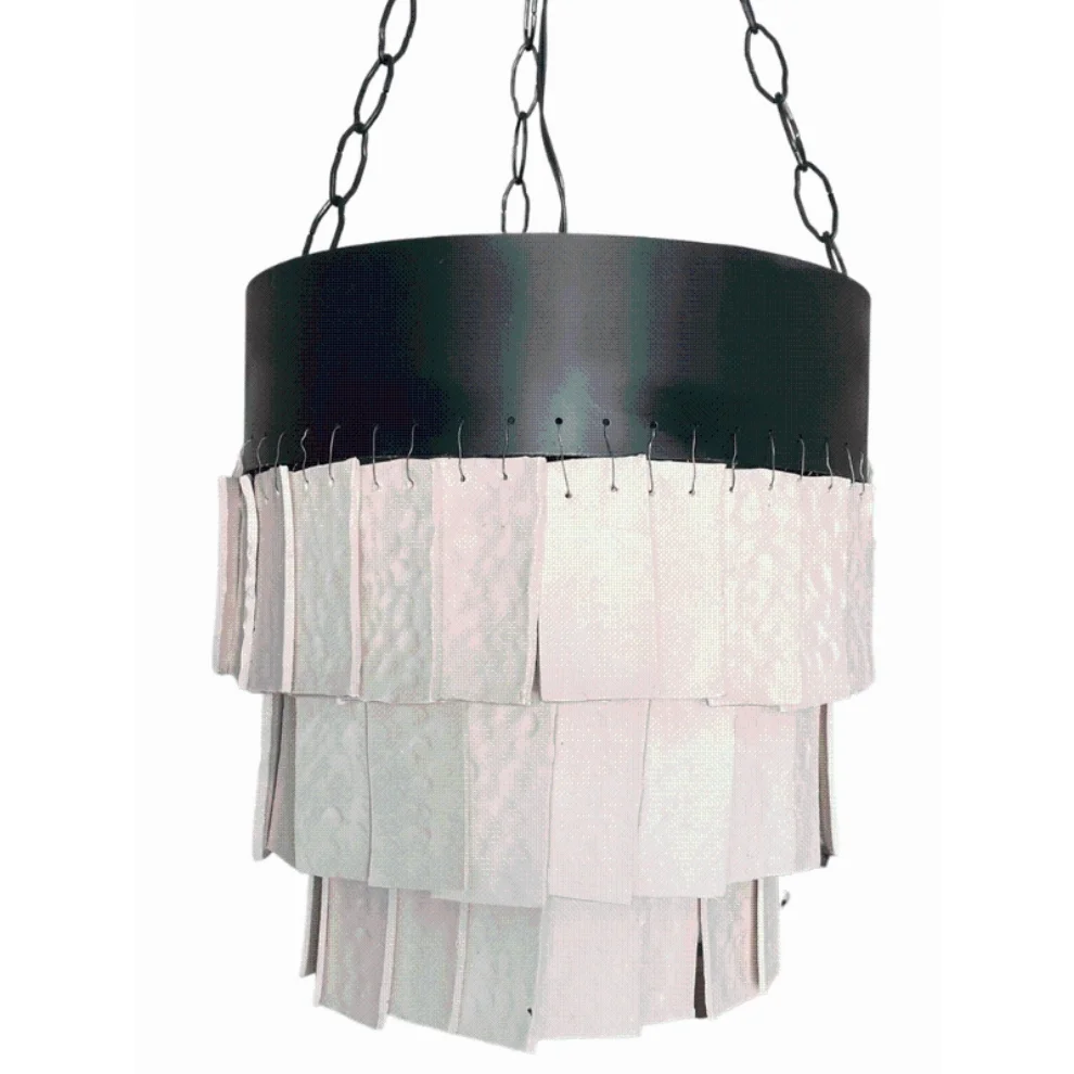 Sante Ceramics - Artisanal Mosaic Luminaire Lamba