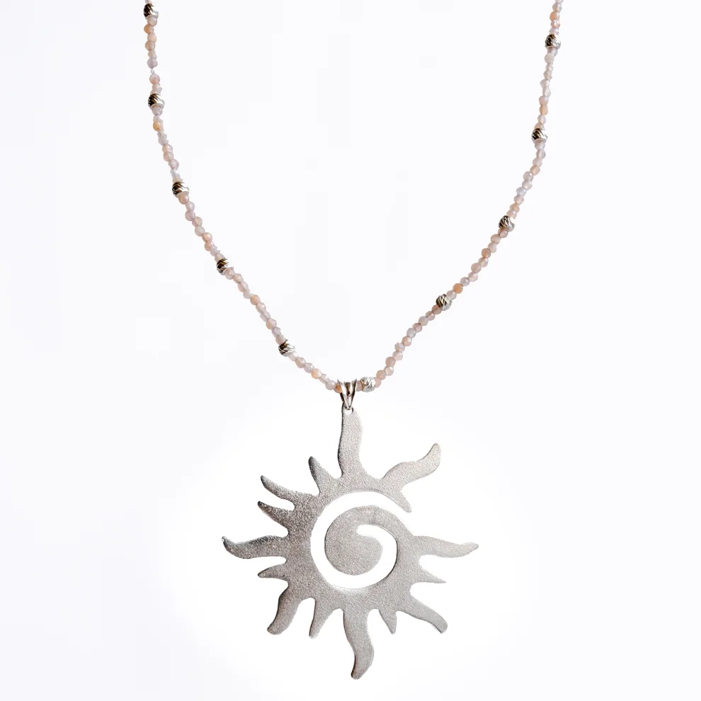 İz Jewel - Sunstone Necklace