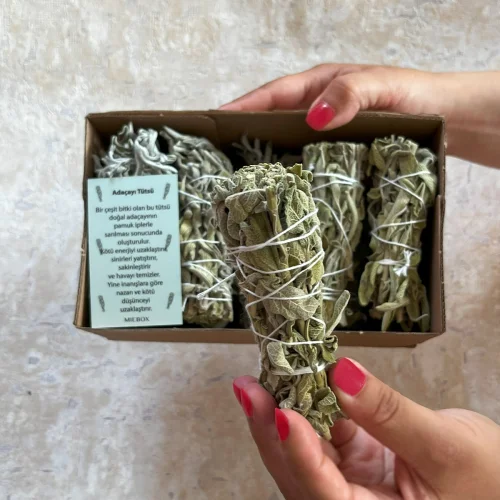 Miebox Rituals - Organic Sage Smudge Sticks (energy And Cleansing Set) (5 Pieces)