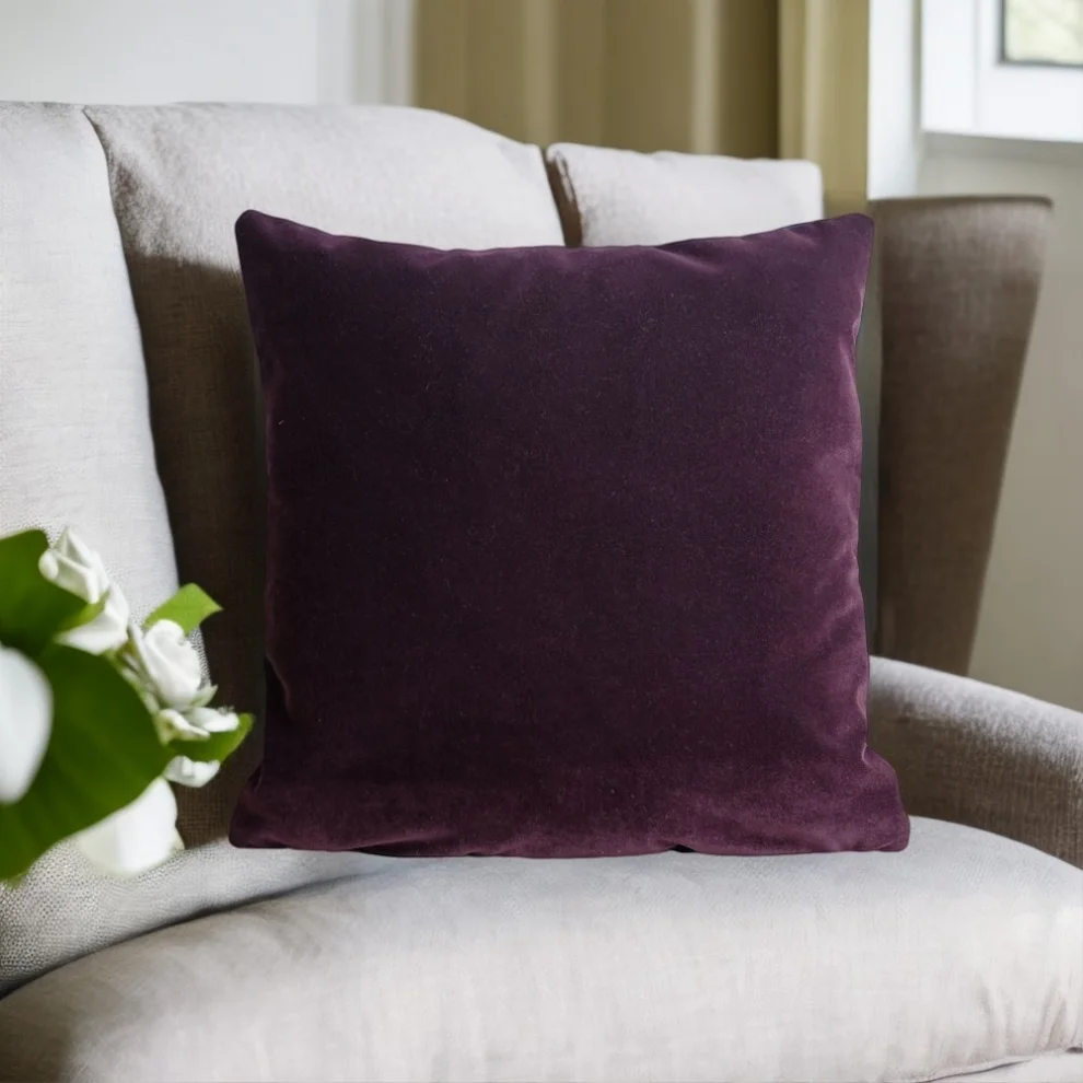 Miliva Home - Double Sided Velvet Throw Pillow Cover