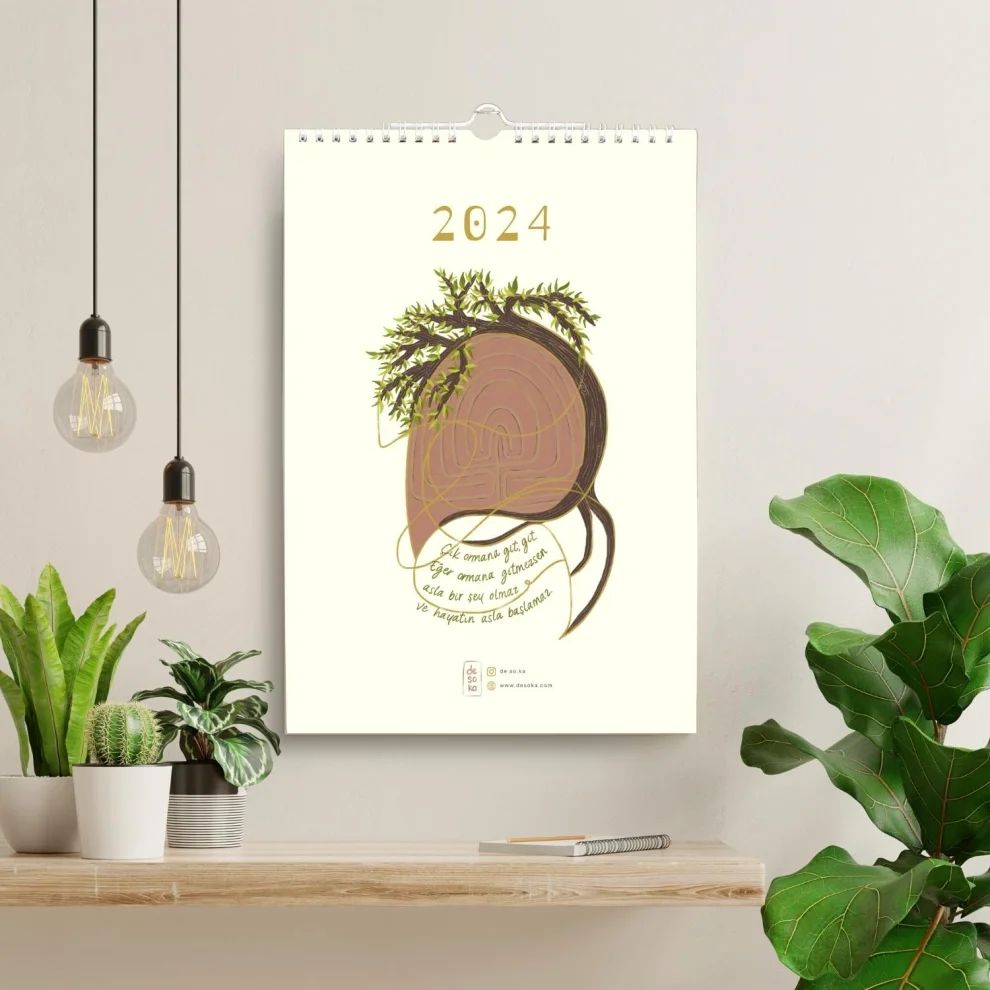 DeSoKa - 2024 Wall Calendar