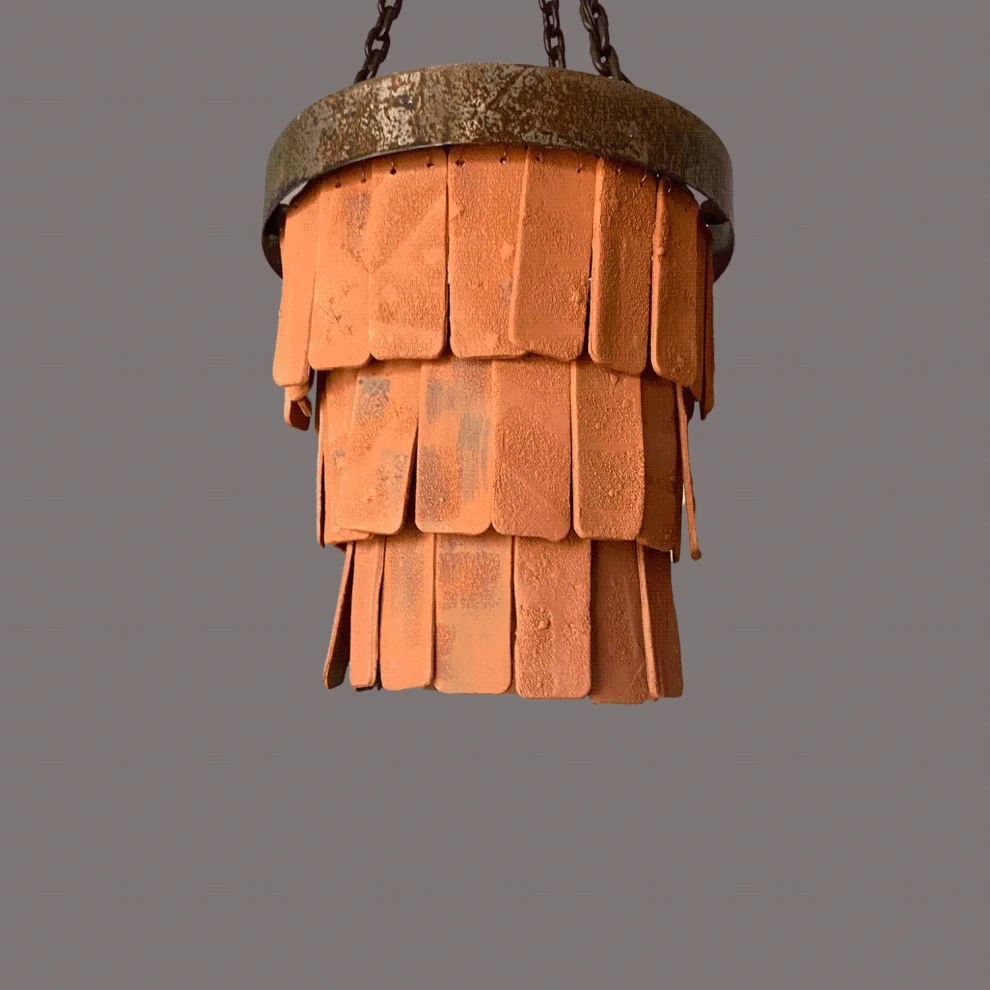 Sante Ceramics - Handmade Mosaic Luminaire Lamp