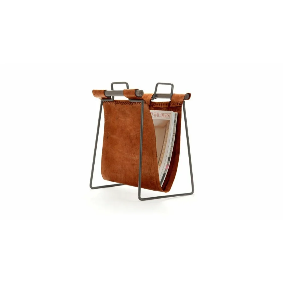 Sohomanje - Leather Magazine Holder