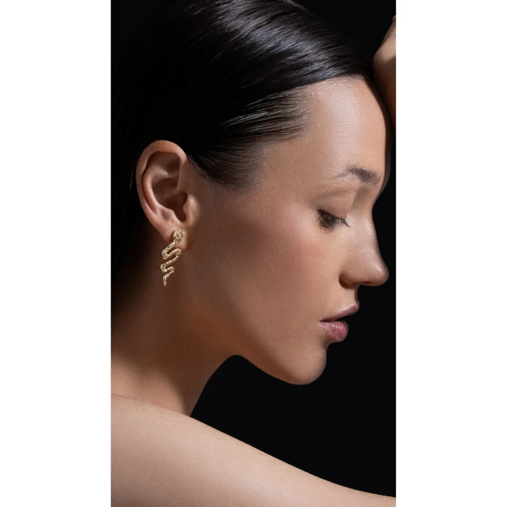 Asyra Jewellery - Aztek Earring