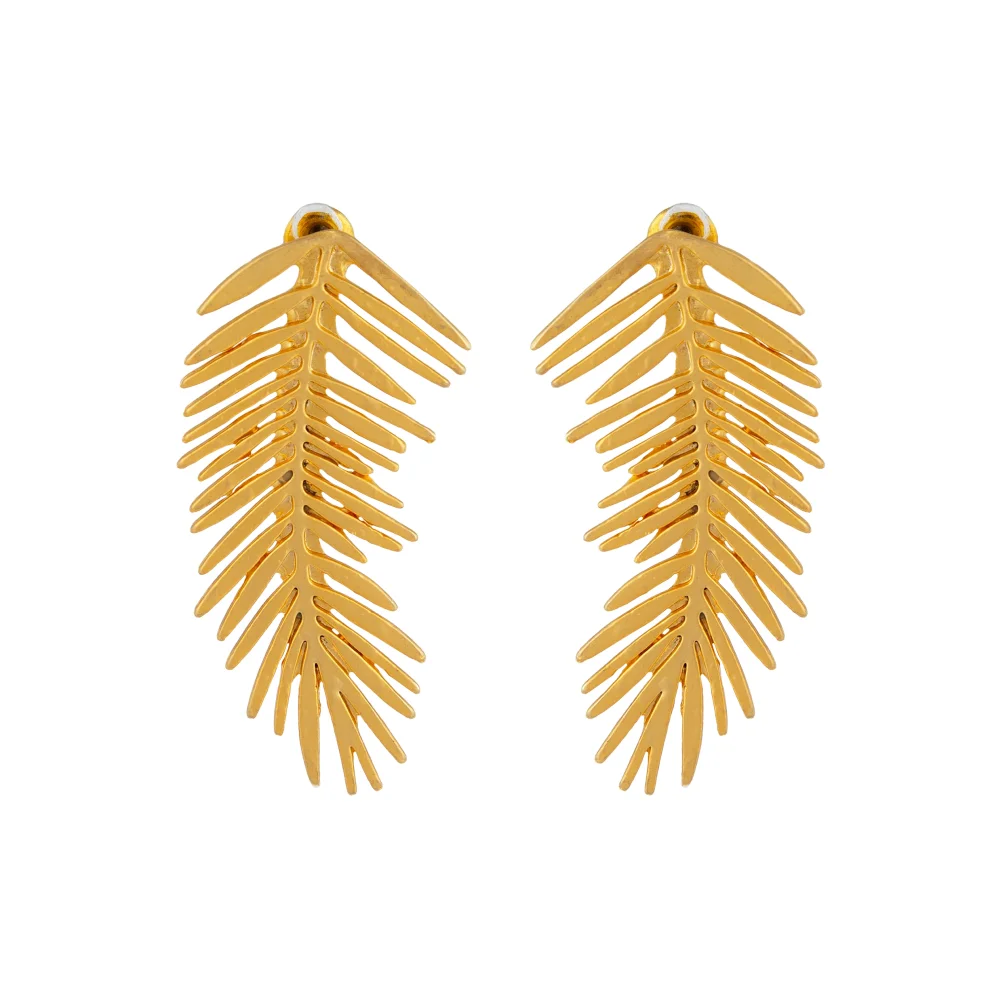 Asyra Jewellery - Feather Küpe
