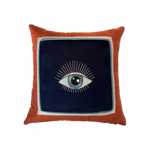 Boom Bastık - Decorative Pillow With Eye Picture Frame - Il