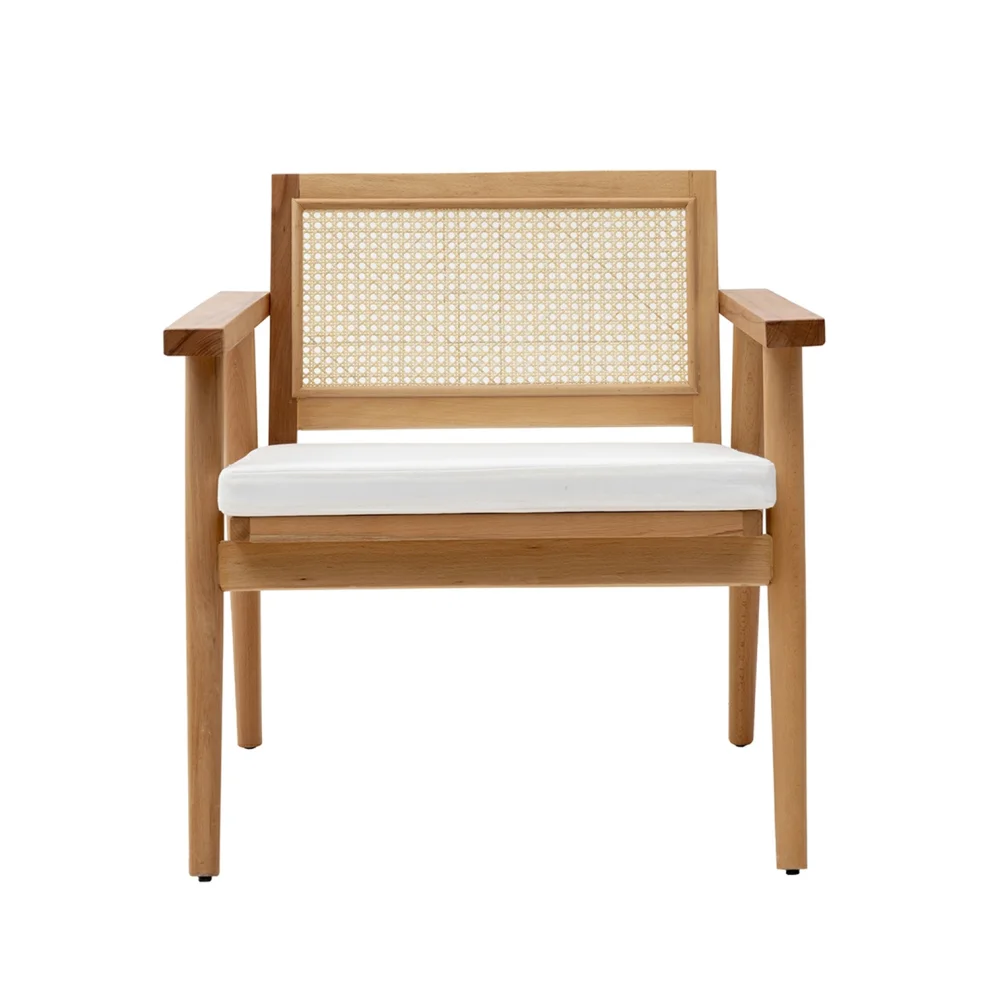 Sohomanje - Natural Wood Hazeran Armchair