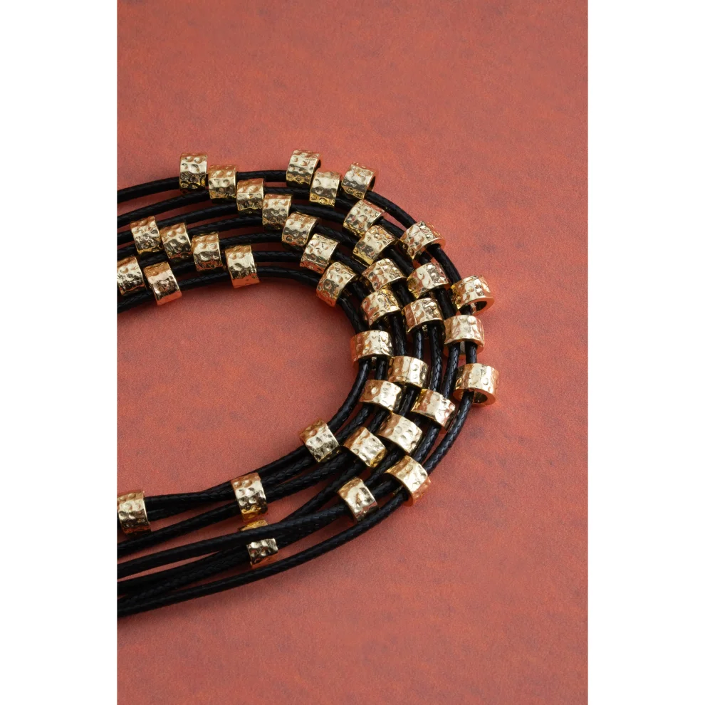 Asyra Jewellery - Leather Kolye