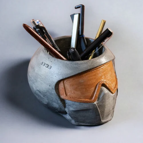 JOMO TASARIM - Concrete Helmet Pen Holder