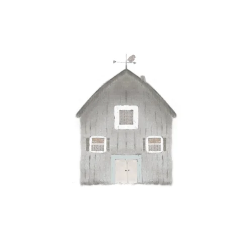 Meral Bilkay Art & Design Studio - Little Cute House Print
