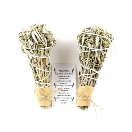 Miebox Rituals - Organic Sage Smudge Incense Set (energy And Purification Set) - 2 Pieces