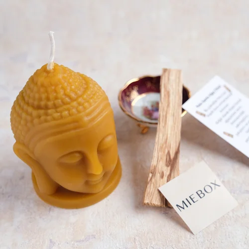 Miebox Rituals - Buda Blessing (beeswax Candle And Palo Santo Set)