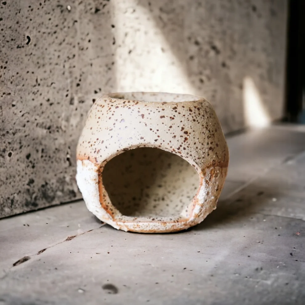 Plant in da House - Stoneware Seramik Buhurdanlık-56