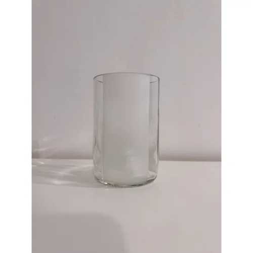 Studio Le Fond - Upcycled Bottles Glass - Vertical Sandblasting