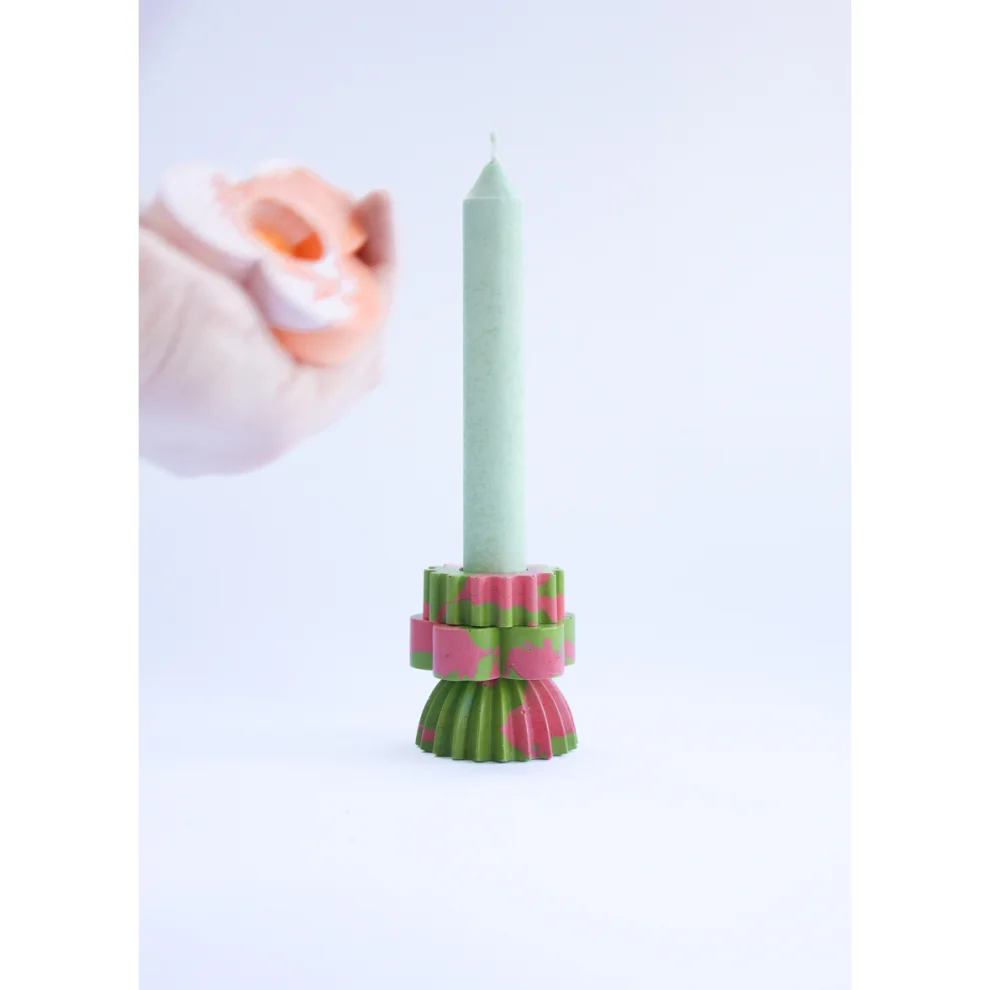 The Goatz Candles - Puzzle Candlestick Holder