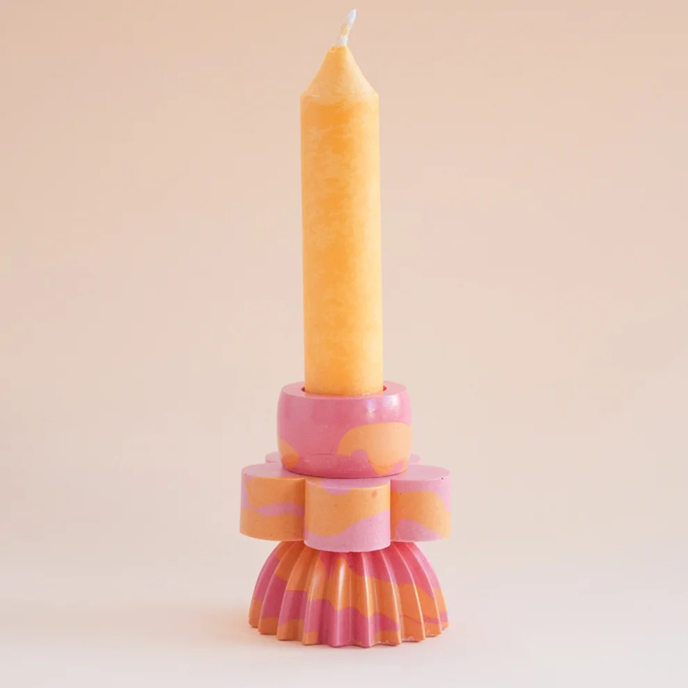 The Goatz Candles - Puzzle Candlestick Holder