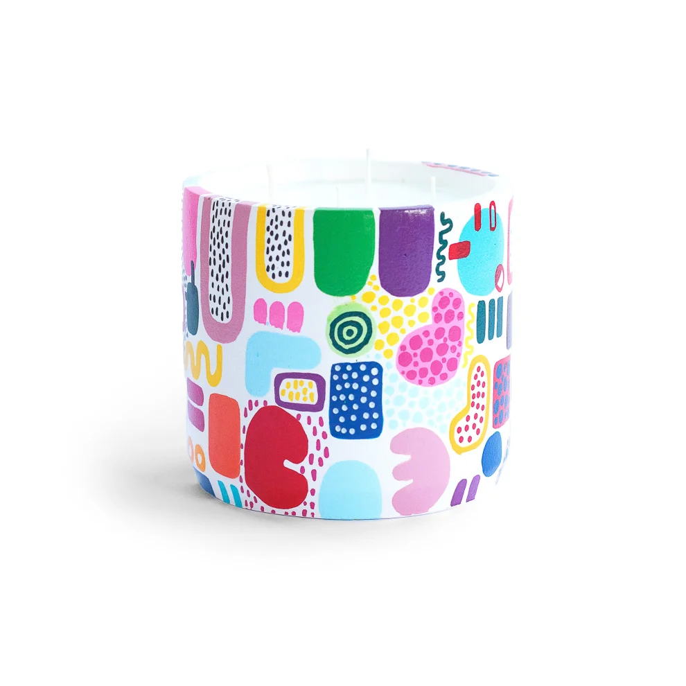 The Goatz Candles - Rose Garden Scented Xxl Pop Up Soy Candle