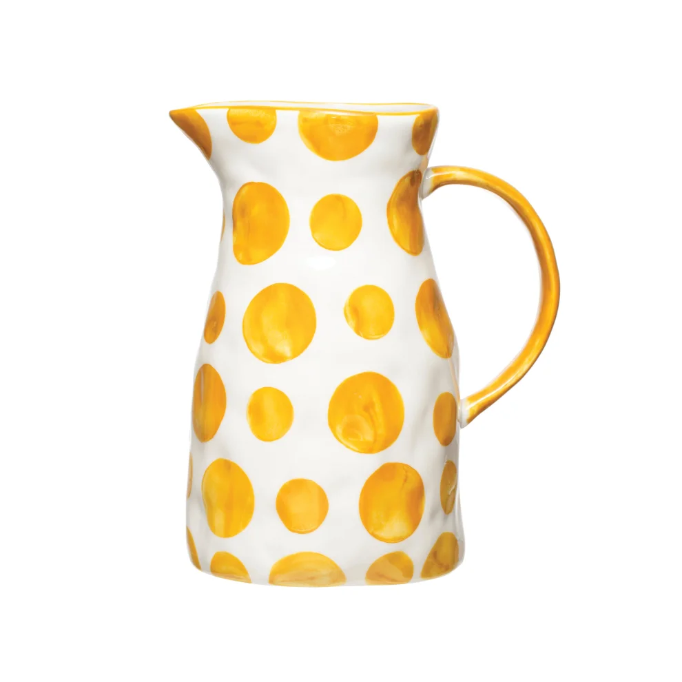 Warm Design	 - Hand-painted Spotted Jug
