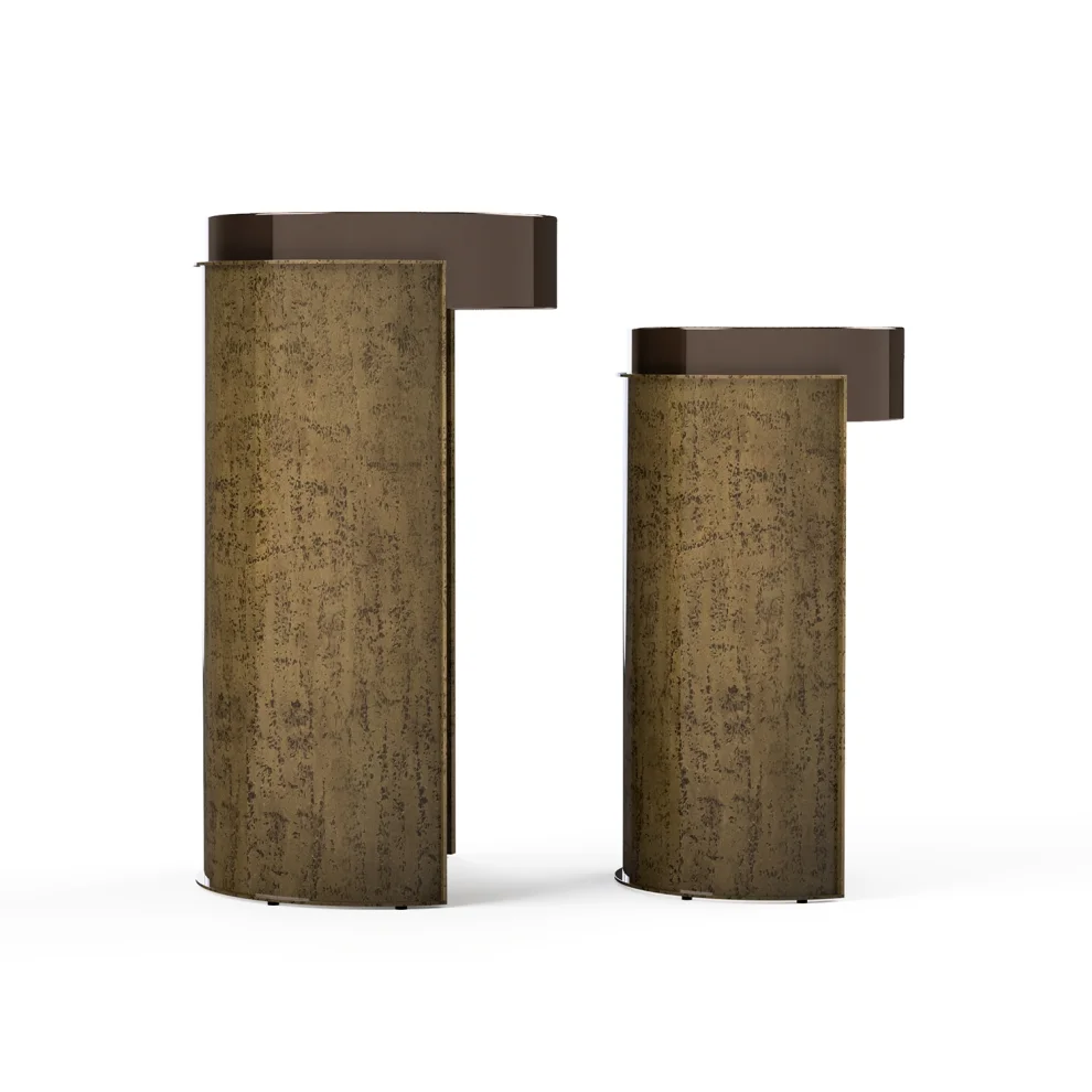 Ekin Varon Design Studio - Soil Handmade Patterned Nesting Table