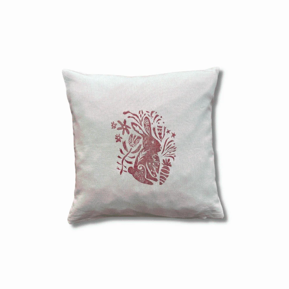 Deec Design Studio - Celebratiın From Nature / Rabbit Pillowcase