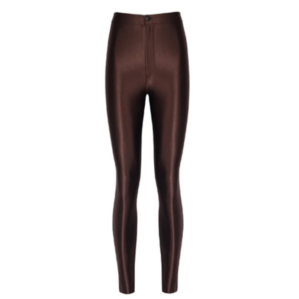 Anais & Margaux - Cecile Shiny Pants Brown M | hipicon