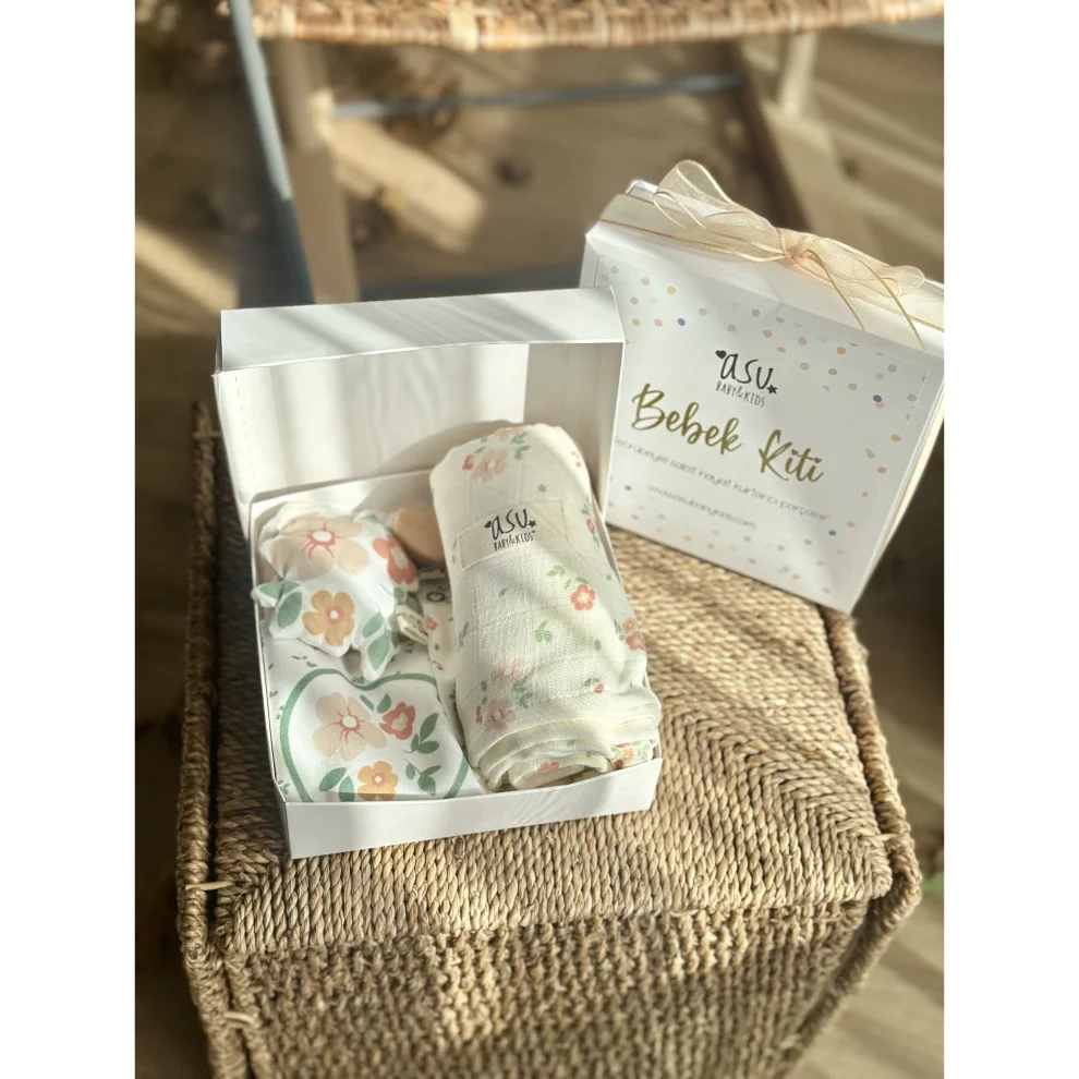 Asu Baby&Kids - Romantic Organic Cotton Baby Kit Set