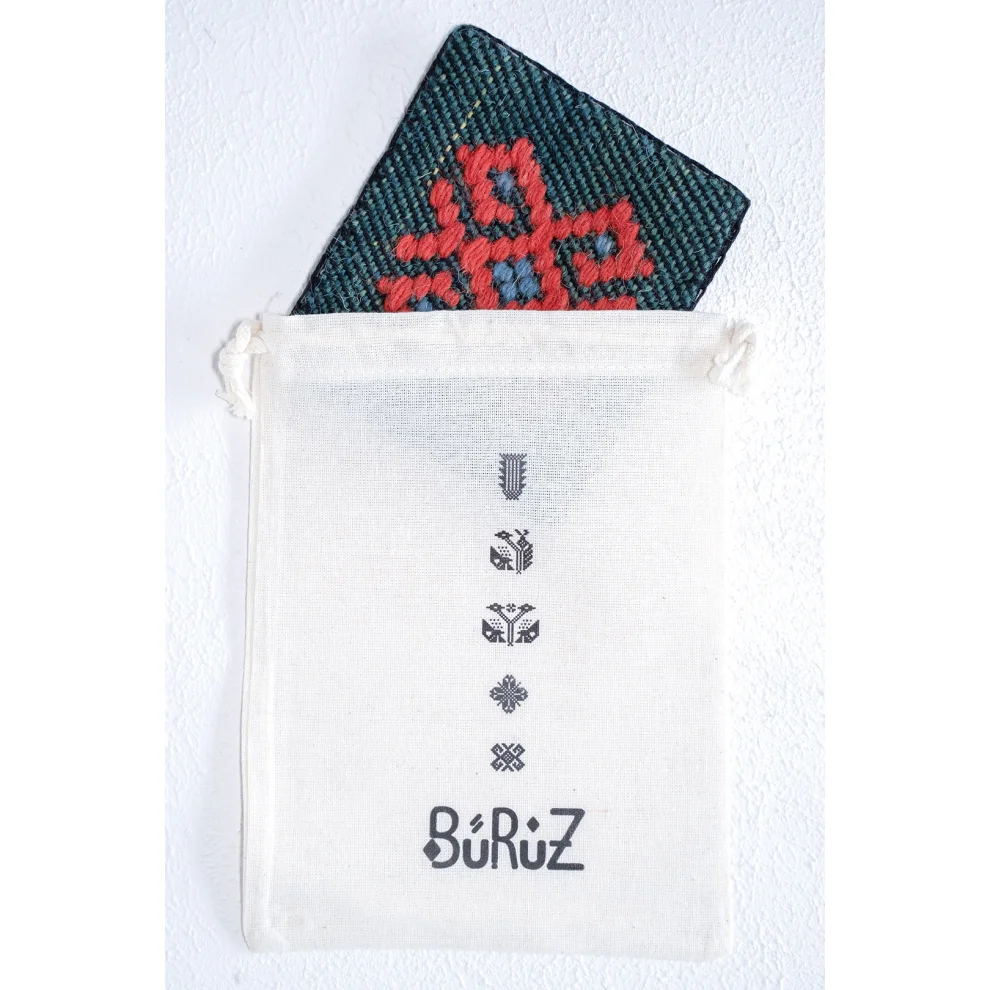 Büruz - Motif Coasters - Set Of 2