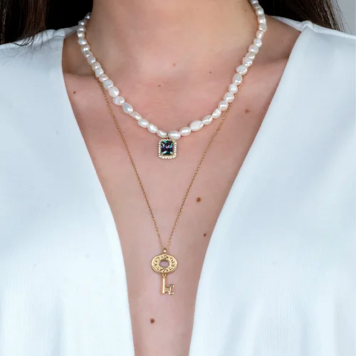 His - Pearl Mystic Necklace