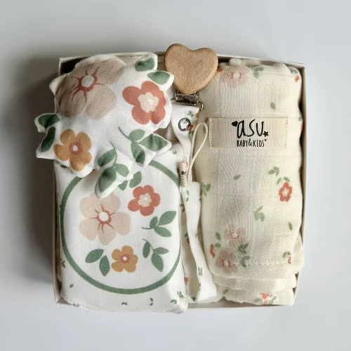 Asu Baby&Kids - Romantic Organic Cotton Baby Kit Set