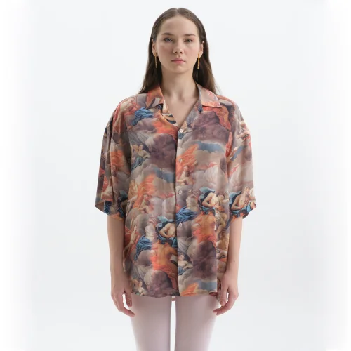 Firenze Clotex - The Creation Of Pandora Unisex Viscose Shirt