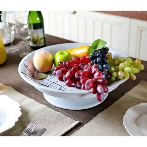 Warm Design	 - Vintage Ceramic Fruit Plate