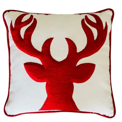 Adade Design Pillow - Noel Peluş Geyik Yastık
