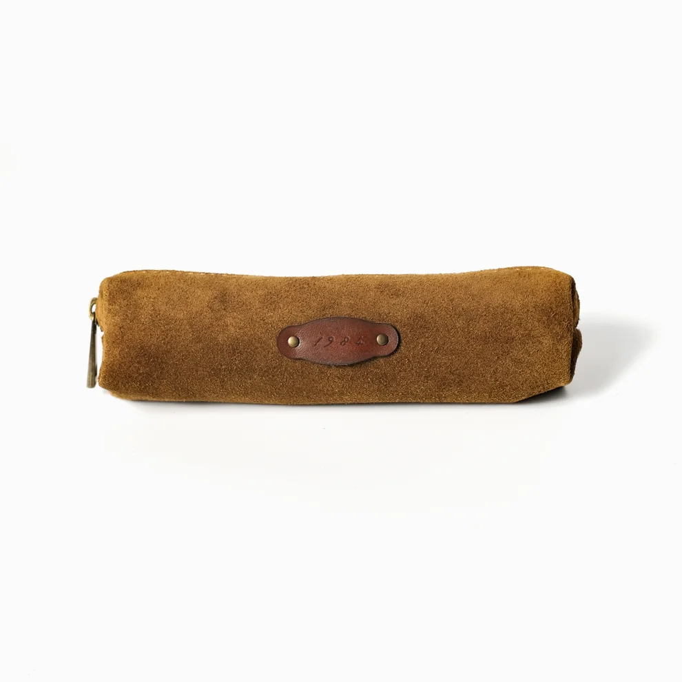 1984 Leather Goods - Suede Holder / Cosmetic Bag