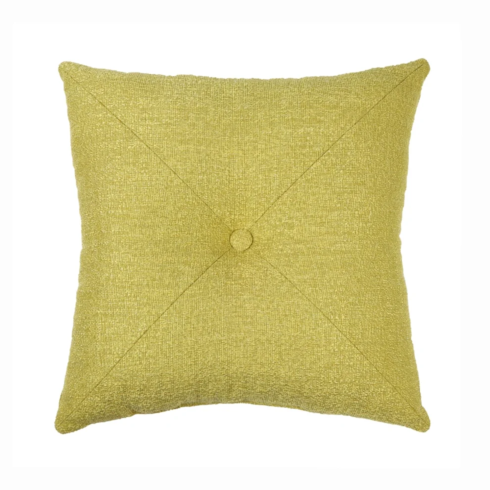 Boom Bastık - Buttoned Decorative Pillow