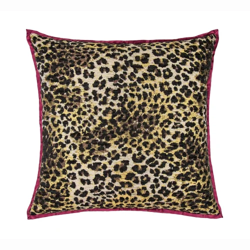 Boom Bastık - Leopard Patterned Pillow- Il