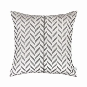 Zigzag Patterned Middle Ribbon Pillow